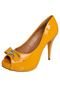 Peep Toe FiveBlu Amarelo - Marca FiveBlu