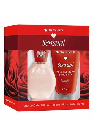 Kit Perfume Sensual Phytoderm 100ml