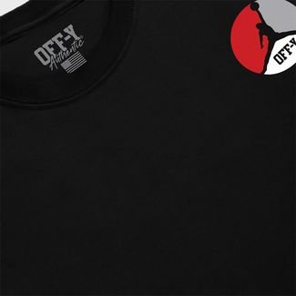 Camiseta Oversized Streetwear Discreet 22 Preta Off-Y 