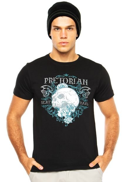 Camiseta Pretorian Beat Hard Preta - Marca Pretorian
