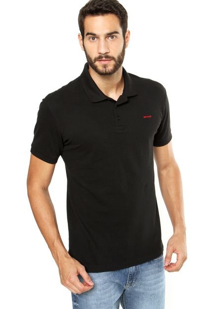 Camisa Polo Sommer Clean Preta - Marca Sommer