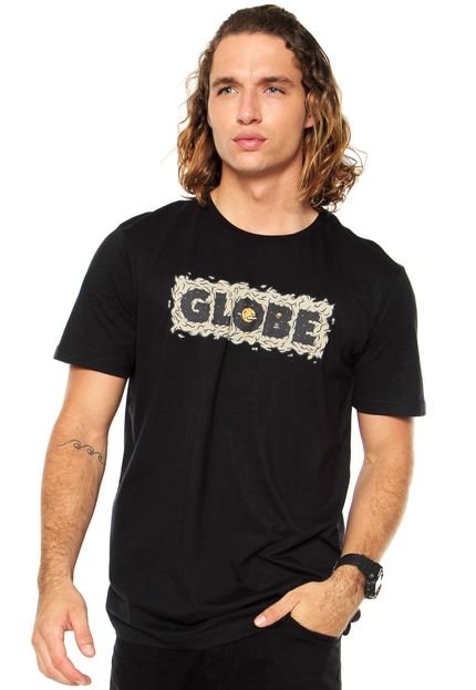 Camiseta Globe Kentaro Space Preta - Marca Globe
