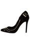 Scarpin DAFITI SHOES Preto - Marca DAFITI SHOES