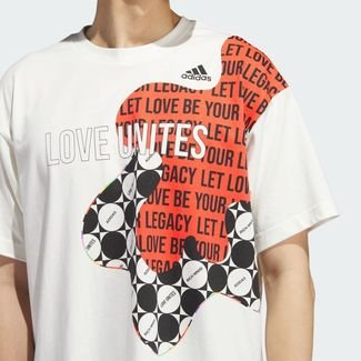 Adidas Camiseta Estampada Pride (Unissex)