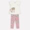 Conjunto Infantil Menina Milon Off-white - Marca Milon