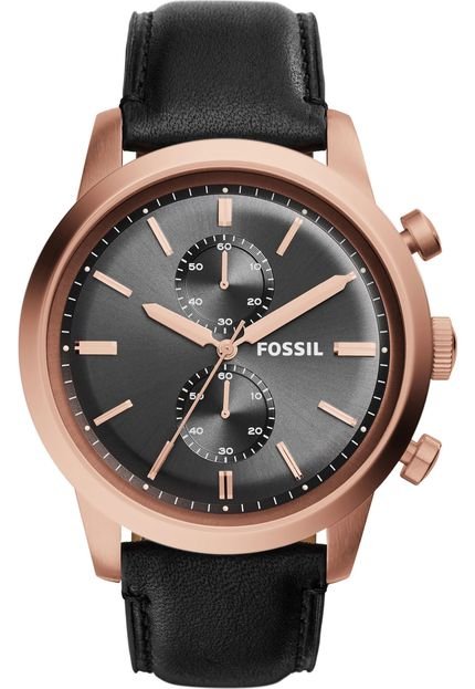 Relógio Fossil FS5097/0CN Rosê - Marca Fossil