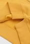 Blusa Infantil de Moletom Hering Kids Com Capuz Amarelo - Marca Hering Kids