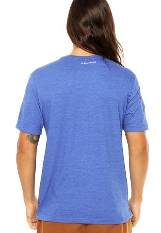 Camiseta Billabong Flora Azul