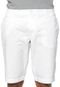 Bermuda Calvin Klein Jeans Pespontos Branca - Marca Calvin Klein Jeans