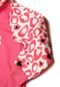 Vestido de Moletom Marlan Infantil Coração Rosa - Marca Marlan