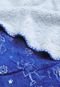 Manta Dupla Face Solteiro Lepper Fleece Divertida Naves Azul - Marca Lepper