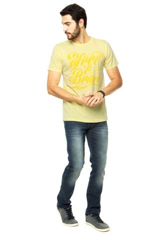 Camiseta FiveBlu Amarela