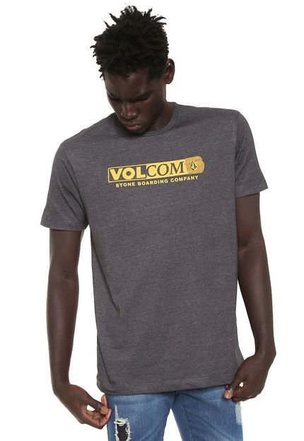 Camiseta Volcom Harsh Fade Grafite - Marca Volcom