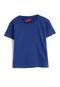 Camiseta Tricae Menino Lisa Azul - Marca Tricae