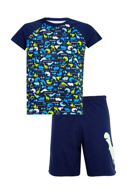 Pijama Puket Azul - Marca Puket