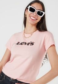 Camiseta Rosa-Negro Levi's