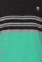 Camisa Polo Hang Loose Hilo Preta/Verde - Marca Hang Loose
