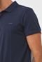Camisa Polo Colcci Reta Lisa Azul-Marinho - Marca Colcci