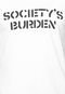 Camiseta Manga Curta Nike SB Society Burden Branca - Marca Nike SB