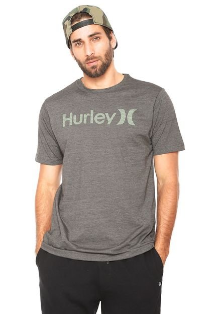 Camiseta Hurley Mesh Cinza - Marca Hurley