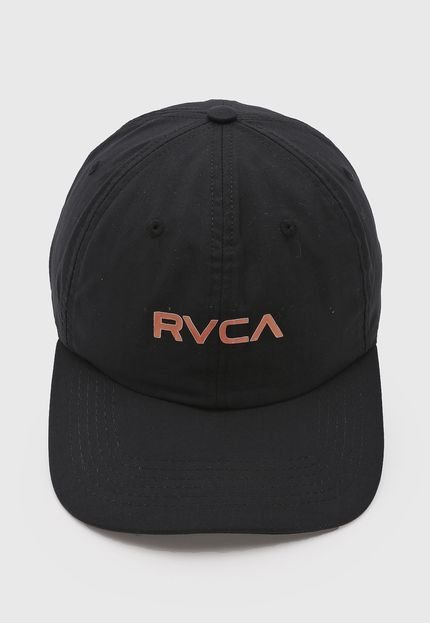Boné Rvca Logo Preto - Marca RVCA