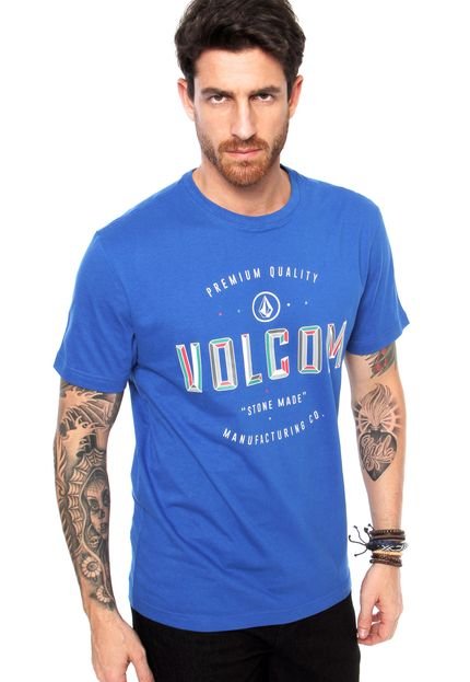 Camiseta Volcom Trimmer Azul - Marca Volcom