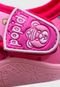 Tenis Meia Menina Bebe Popidi Calce Facil Rosa Pink - Marca Pópidí