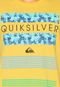Camiseta Quiksilver Happy Stripe Amarela - Marca Quiksilver
