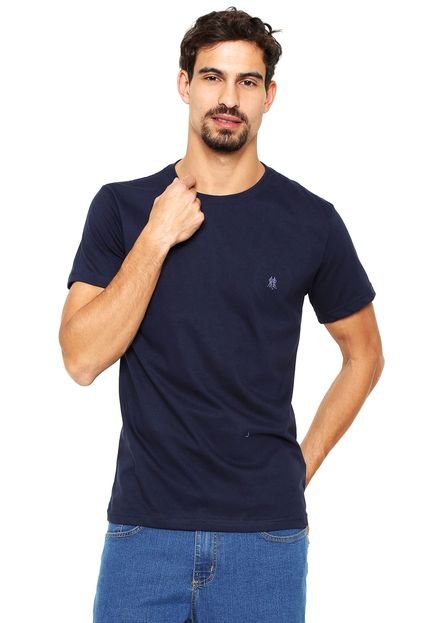 Camiseta Polo Wear Logo Azul-Marinho - Marca Polo Wear