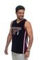 Kit com 2 Regatas de Basquete Shatark NBA Three Stars - Vermelho e Preto - Marca Shatark