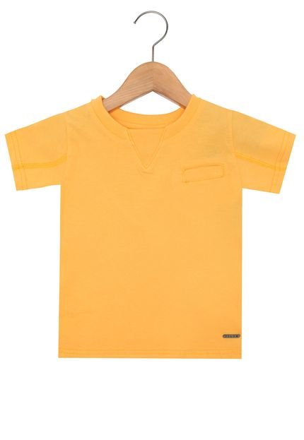 Camiseta Tigor T. Tigre Menino Amarela - Marca Tigor T. Tigre
