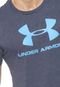 Camiseta Under Armour Logo Azul - Marca Under Armour