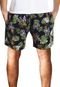 Shorts Praia KS Estampado Microfibra com Elastano Bolsos laterais  Ref.095.4 - Marca KS