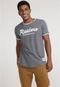Camiseta Mitchell & Ness Estampada NFL Especial Oakland Raiders Cinza Mescla Escuro - Marca Mitchell & Ness
