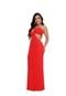 Vestido Longuete Alcinha Abertura Lateral Canelado Lianely  Vermelho - Marca Cia do Vestido