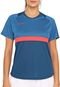 Camiseta Nike W Nk Cry Acdpr Neon Azul/Pink - Marca Nike