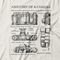 Camiseta Anatomy Of A Camera - Off White - Marca Studio Geek 