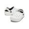 Sandália Crocs Classic Lined K White/Grey - 29 Branco - Marca Crocs