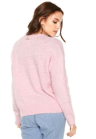 Suéter Endless Tricot Pelos Rosa