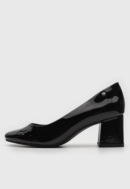 Scarpin Ramarim Verniz Preto - Marca Ramarim