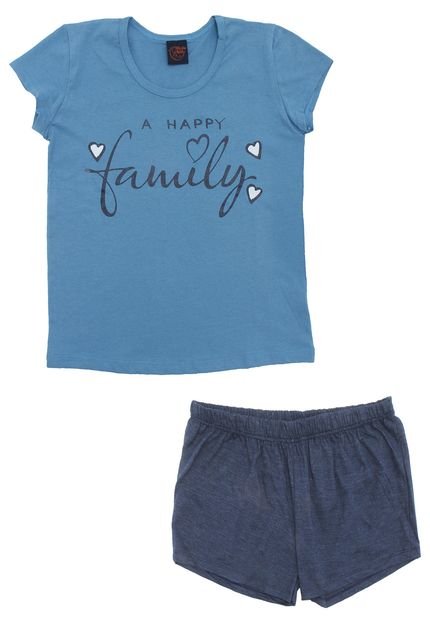 Pijama Bela Notte Family Azul - Marca Bela Notte