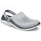 Sandália Crocs Lite Ride 360 Clog Light Grey/Slate Grey - 37 Cinza - Marca Crocs