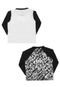Kit 2pçs Camiseta Tricae por Karen Jonz Manga Longa Menino Branco - Marca Tricae por Karen Jonz