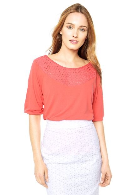 Blusa Nem Tara Coral - Marca Nem