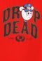 Camiseta Drop Dead Cop Balloon Vermelha - Marca Drop Dead