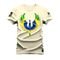 Camiseta Plus Size Algodão Estampada Premium Brasão Nation  - Pérola - Marca Nexstar
