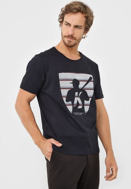 Camiseta Mr Kitsch Logo Preta - Marca MR. KITSCH