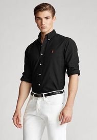 Camisa Negro Polo Ralph Lauren