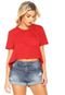 Camiseta Cropped Be Red Pocket Vermelha - Marca Be Red