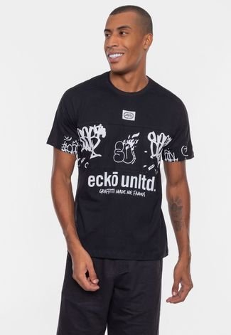 Camiseta Ecko Especial 30 Anos Preta